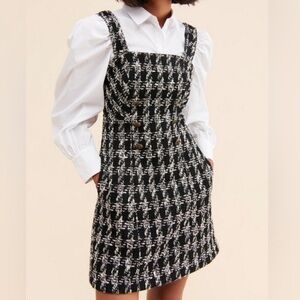 Maeve Black and White Dress